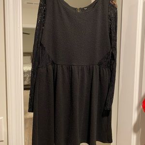 Target long sleeved lace dress